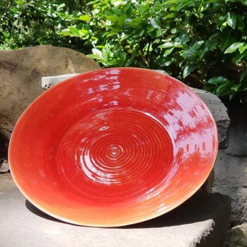 «کَرانقرمز» _ بشقاب سُفالی