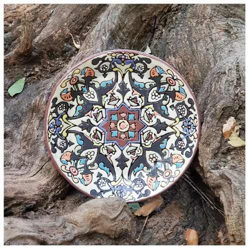 بشقاب میناکاری