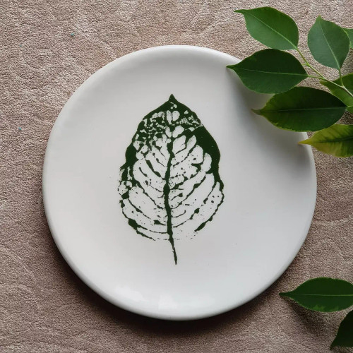 بشقاب «برگ گُل سُرخ»