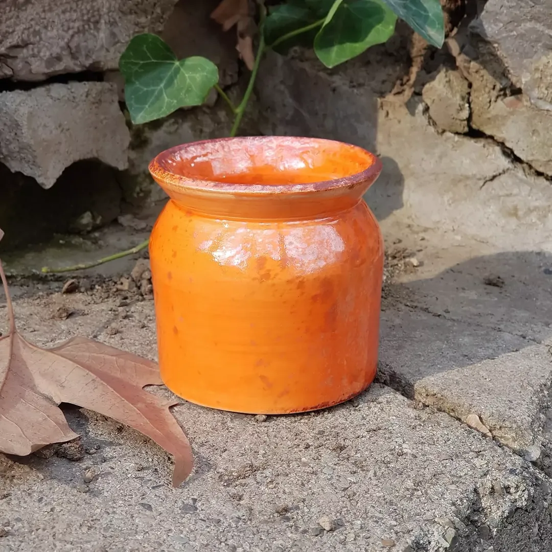 راکو | لاستر کلرید آهن «Raku Using Ferric Cloride»