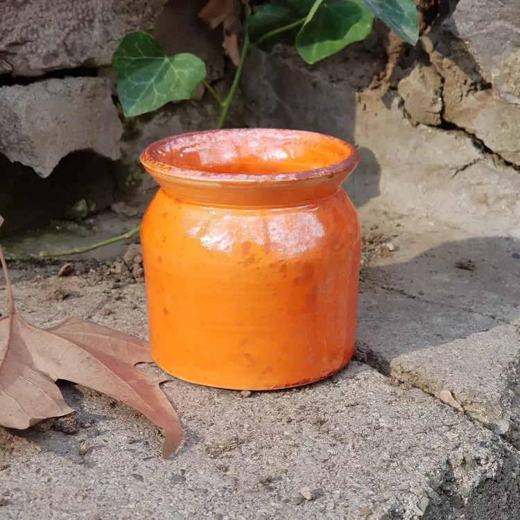 راکو | لاستر کلرید آهن «Raku Using Ferric Cloride»