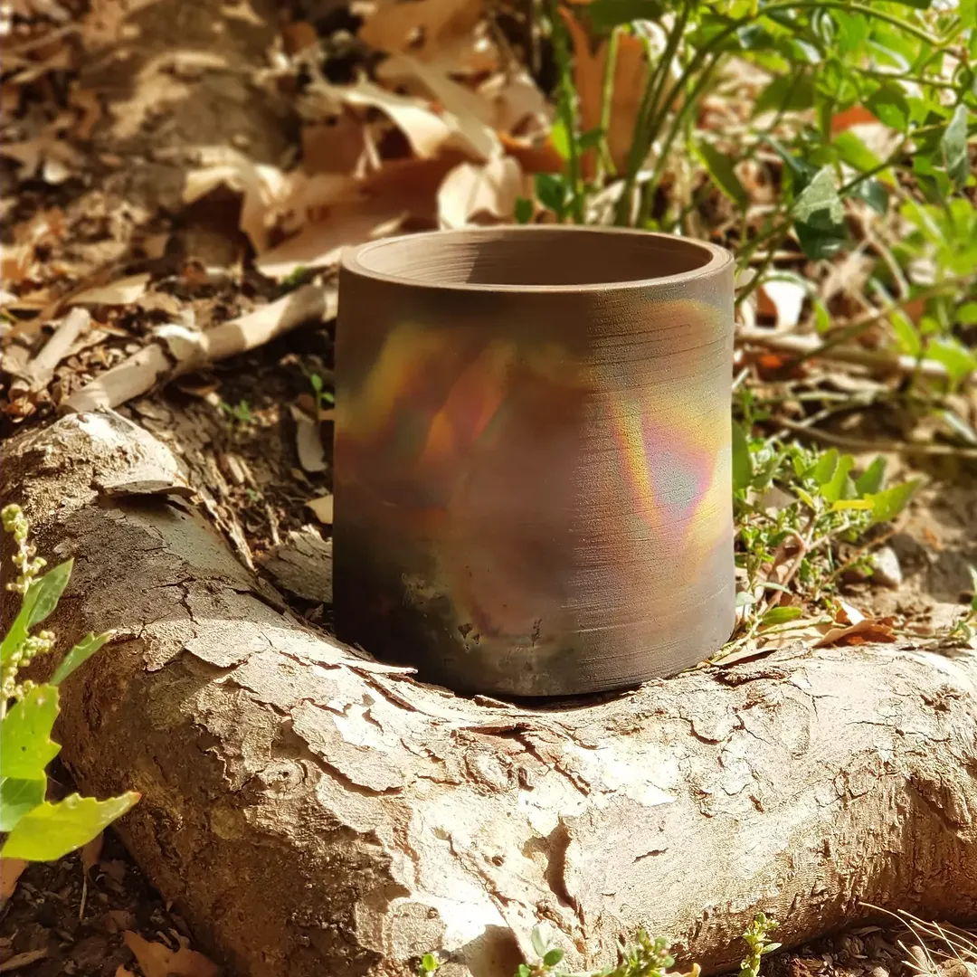 راکو | کاپرمت «Copper Matte Raku»